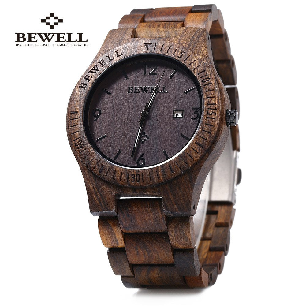 Bewell ZS-W086B Luxury Brand Wood Watch