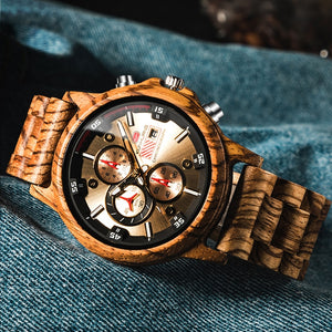 Fashion Wooden Men Watch