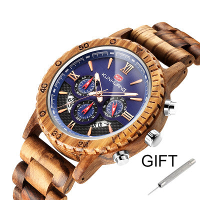 Fashion Wooden Men Watch