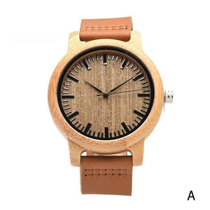 Full Natural Wood Male Watches