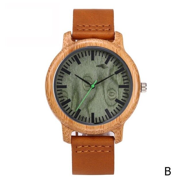 Full Natural Wood Male Watches