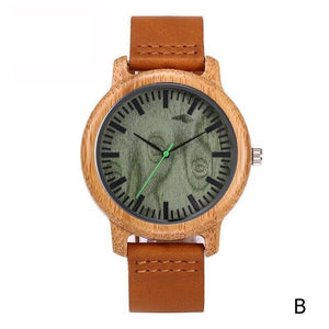 Full Natural Wood Male Watches