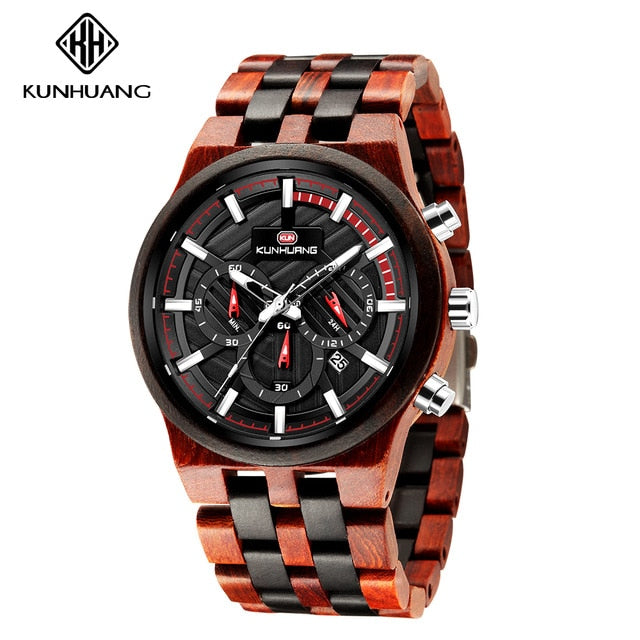 Wood Watch Men Fashion Business