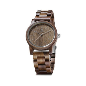 Uwood Men's Natural Wood Watch