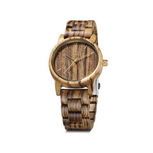 Uwood Men's Natural Wood Watch