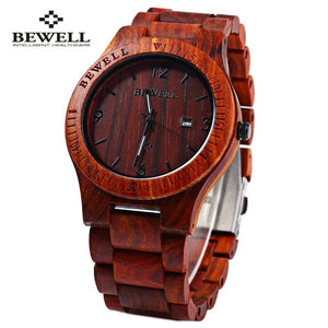 Bewell ZS-W086B Luxury Brand Wood Watch