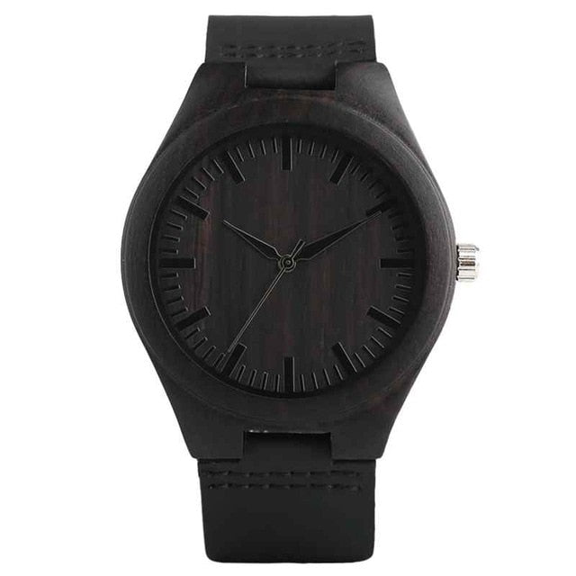 Creative Full Natural Wood Male Watches