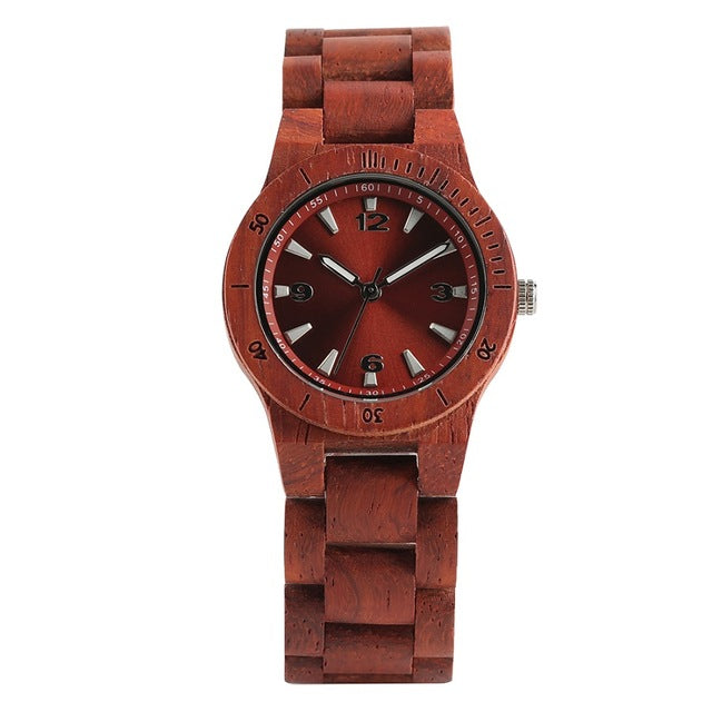 YISUYA Minimalist Full Wooden Watches