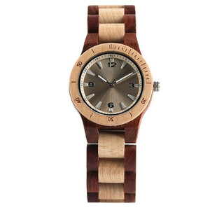 YISUYA Minimalist Full Wooden Watches