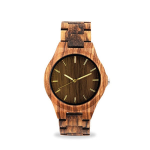 ELMERA Men's Wood Watch